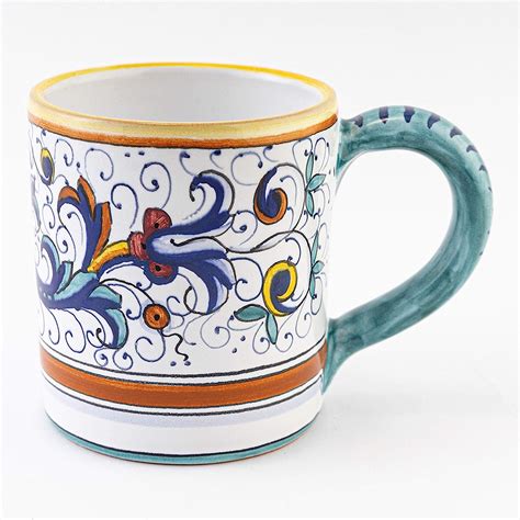 italian porcelain mugs.